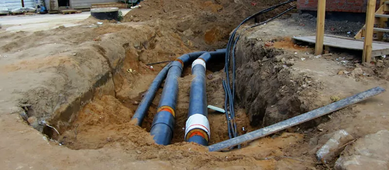 Main Water Line Installation in Ajax, Ontario